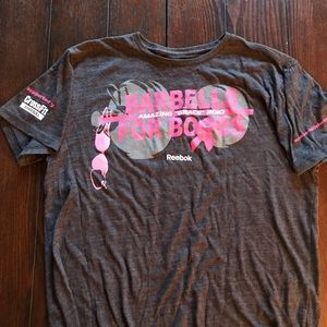 Reebok CrossFit Barbells for Boobs Shirt